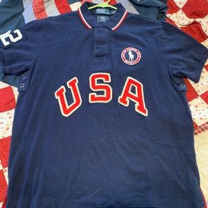 Ralph Lauren Polo: 2012 USA Custom Size- LRG